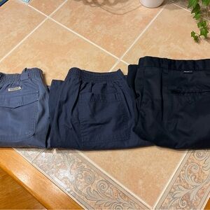 Bundle of 3 Men's Elastic-Waist shorts - Classic Comfort